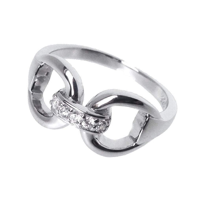 Silver Snaffle Bit Ring | Equestrian Jewellery | by Paul Wright